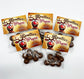 Weihnachten Gastgeschenk Rentier-Pupse, leckere Maltesers in süßer Geschenkverpackung, Mitbringsel für Heilig Abend, Adventskalender-Füllung